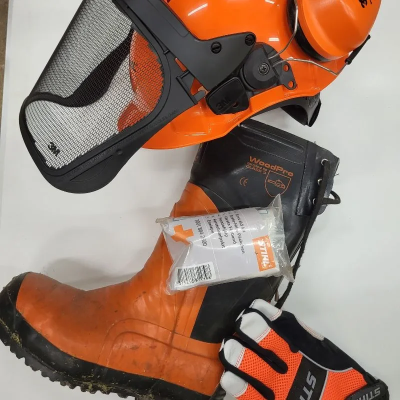 Röjsågsutbildning praktik